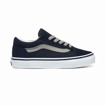 Vans Old Skool - Lasten Tennarit - Sininen/Syvä Harmaat